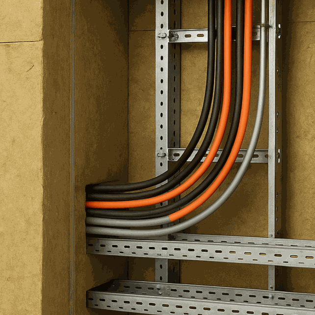 Selagem de Shafts (Fire Stop)